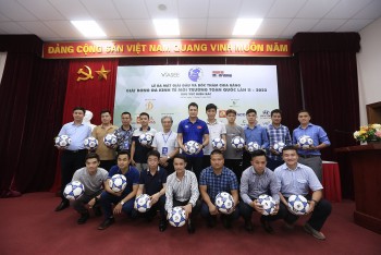 Lễ ra mắt và bốc thăm chia bảng Giải Bóng đá Kinh tế Môi trường toàn quốc lần II-2022