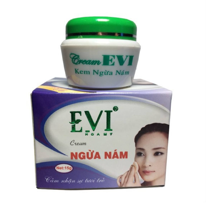 Cảnh báo: Kem ngừa nám, mờ tàn nhang EVI Cream không đạt tiêu chuẩn chất lượng