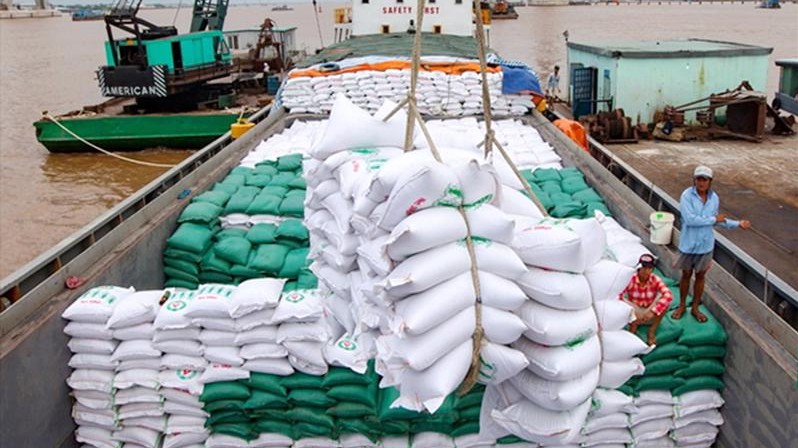 Giá lúa gạo hôm nay 10/8/2022: Giá gạo xuất khẩu giảm 5 USD/tấn