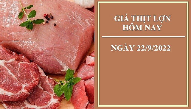 Giá thịt lợn hôm nay 22/9/2022: Duy trì mức ổn định