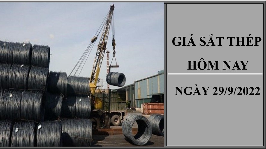 Giá sắt thép hôm nay 29/9/2022: Tăng đà tăng nhẹ trên sàn Thượng Hải