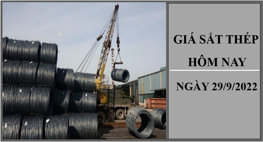 Giá sắt thép hôm nay 29/9/2022: Tăng đà tăng nhẹ trên sàn Thượng Hải