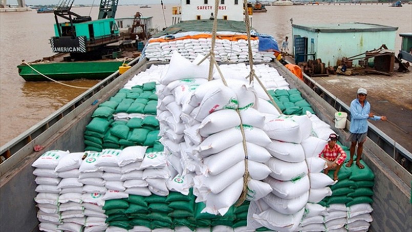 Giá gạo xuất khẩu của Việt Nam được điều chỉnh tăng dần