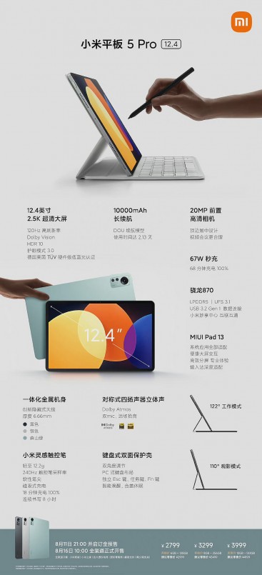 Xiaomi Pad 5 Pro - Tân binh mới trong làng máy tính bảng