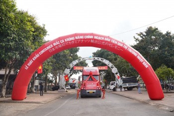 Chuyến hàng mắc ca chính ngạch đầu tiên của tỉnh Đắk Lắk được xuất khẩu sang Nhật Bản