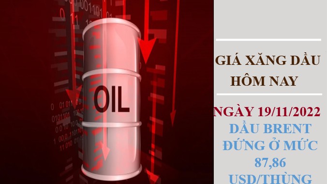 Giá xăng dầu hôm nay 19/11/2022: Dầu thô tiếp tục lao dốc