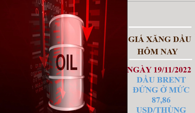 Giá xăng dầu hôm nay 19/11/2022: Dầu thô tiếp tục lao dốc