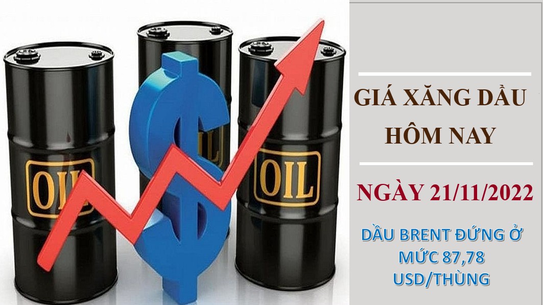 Giá xăng dầu hôm nay 21/11/2022: Giá dầu thô tăng nhẹ