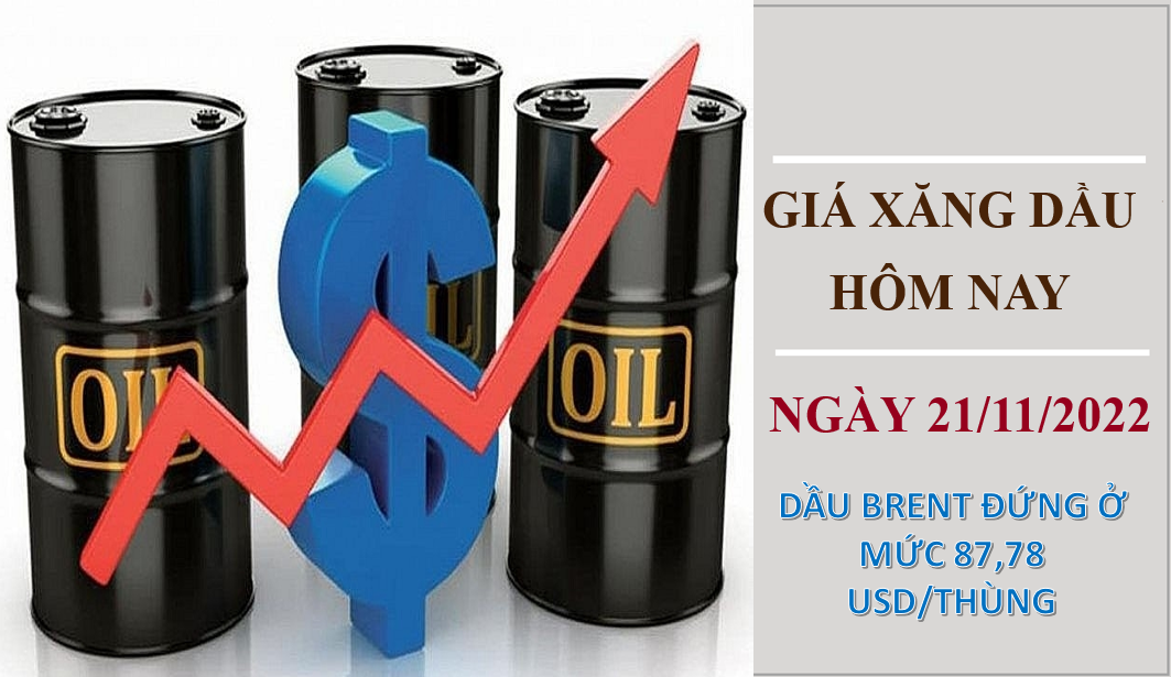 Giá xăng dầu hôm nay 21/11/2022: Giá dầu thô tăng nhẹ