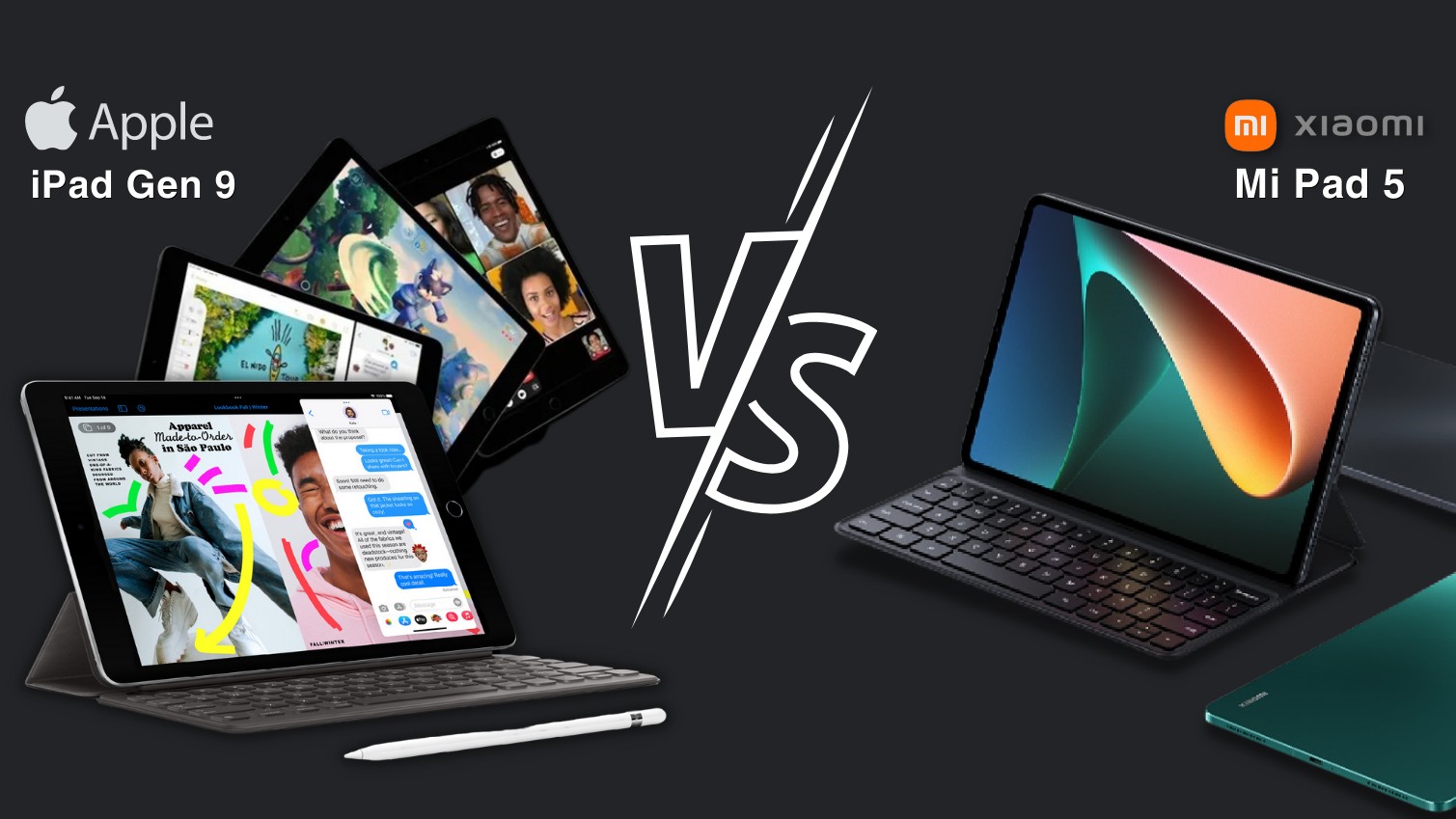 So sánh iPad Gen 9 vs Xiaomi Pad 5: Liệu Xiaomi có đủ sức "ăn đứt" Apple?
