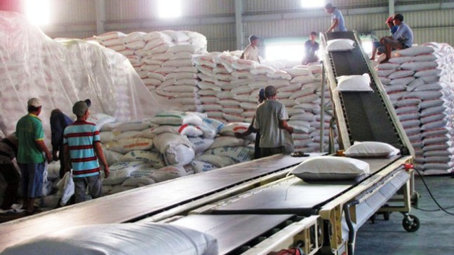 Giá gạo xuất khẩu của Việt Nam đang ở mức cao