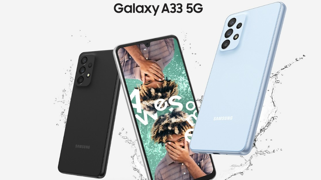 Samsung Galaxy A33 mang chuẩn kháng nước của điện thoại cao cấp