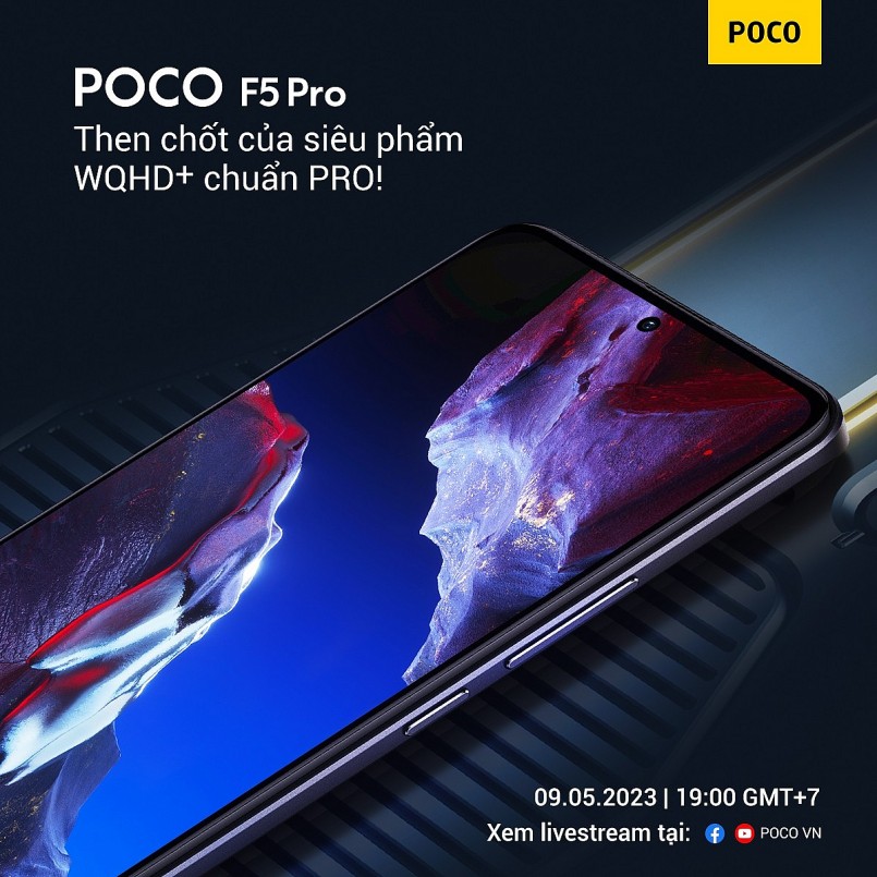 Chỉ có mình Xiaomi Poco F5 Pro sẽ ra mắt ở thị trường Việt Nam