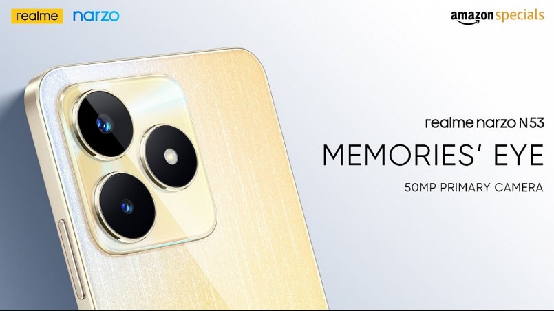 Sắp ra mắt điện thoại giá rẻ Realme Narzo N53