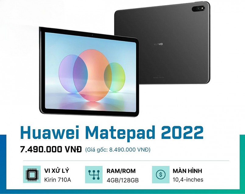 Máy tính bảng Huawei MatePad đón đầu xu hướng của giới trẻ