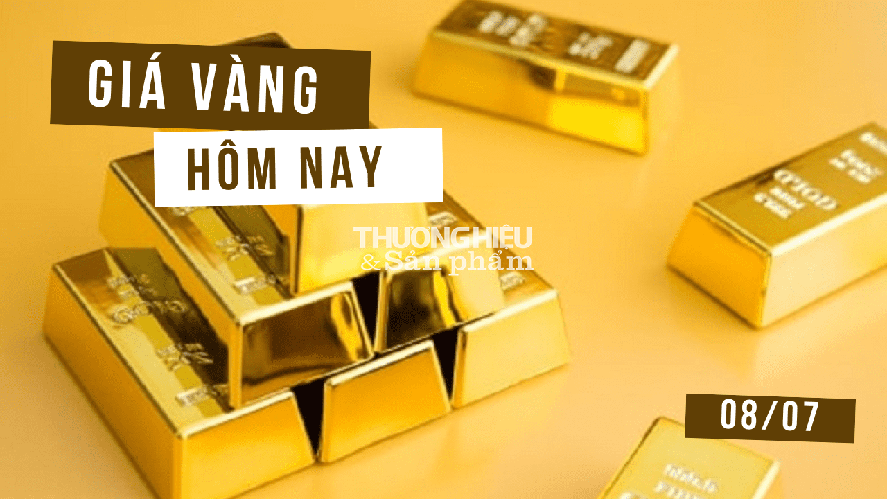 Diễn biến giá vàng hôm nay 8/7/2023: Vàng trong nước tăng từ 50 - 100 ngàn đồng/lượng.