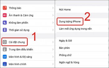 Mách bạn 9 cách giải phóng dung lượng iPhone mới nhất 2023