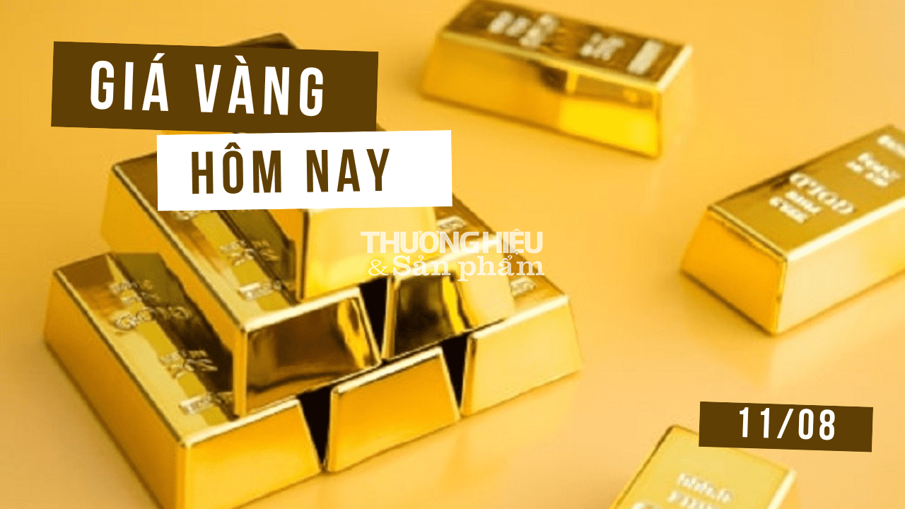 Giá vàng hôm nay ngày 11/8/2023: Vàng tiếp tục chuỗi ngày lao dốc