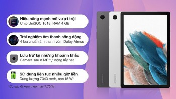 Samsung Galaxy Tab A8: Trang bị hiện đại, giá bán cực 