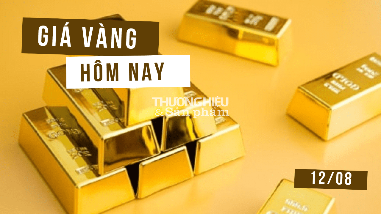 Giá vàng hôm nay ngày 12/8/2023: Vàng thế giới bật tăng trở lại