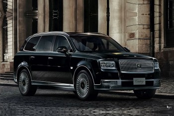 TOYOTA CENTURY SUV 2024 có thể được trang bị động cơ giống LEXUS TX