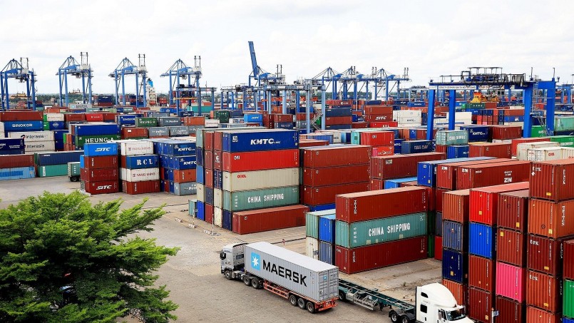 Tổng trị giá xuất nhập khẩu của cả nước đạt hơn 464 tỷ USD