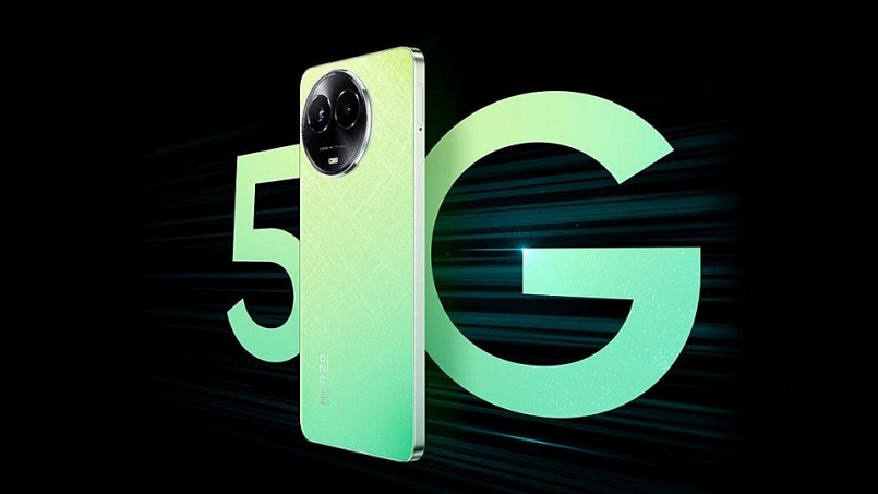 Realme vừa trình làng mẫu smartphone giá rẻ mang tên realme Narzo 60X 5G