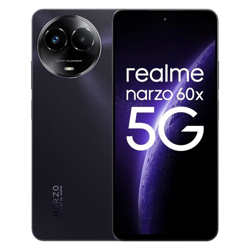 Realme vừa trình làng mẫu smartphone giá rẻ mang tên realme Narzo 60X 5G