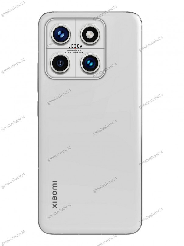 Tiết lộ thông số kỹ thuật smartphone Xiaomi 14 và giao diện mới