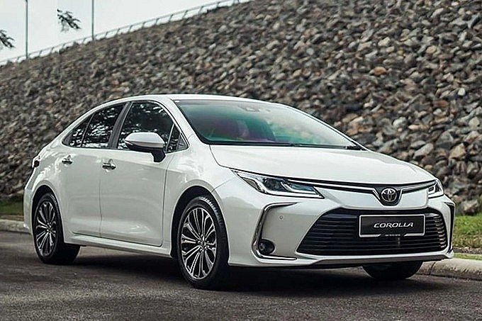 Bảng giá xe Toyota Corolla Altis 2023 tháng 11/2023
