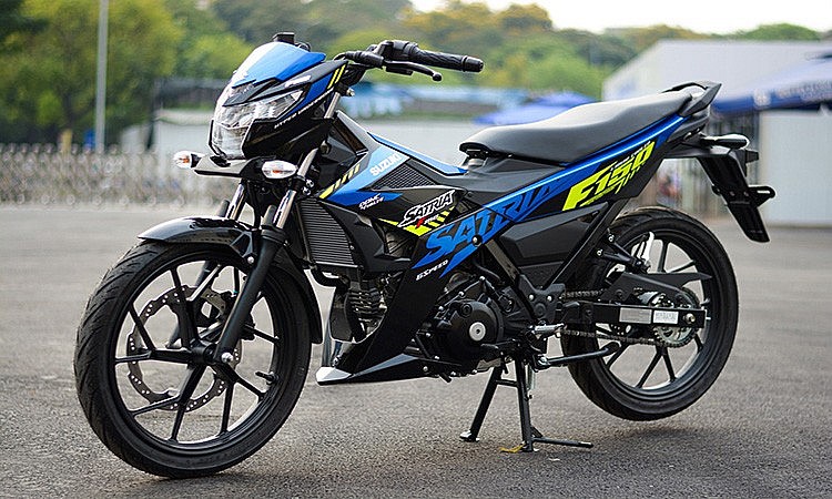 Suzuki Satria F150 2023 - Mẫu xe côn tay thể thao siêu giảm giá