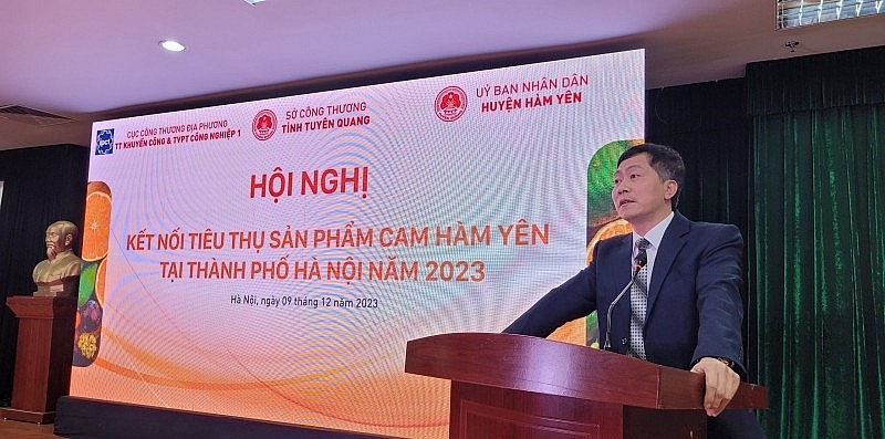 Hội nghị kết nối tiêu thụ cam sành Hàm Yên năm 2023