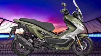 Mẫu xe ga Hero Xoom 160 ra mắt tại Ấn Độ, phong cách 