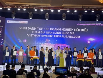 Công bố 100 doanh nghiệp tiêu biểu tham gia Gian hàng Quốc gia Việt Nam trên Alibaba.com