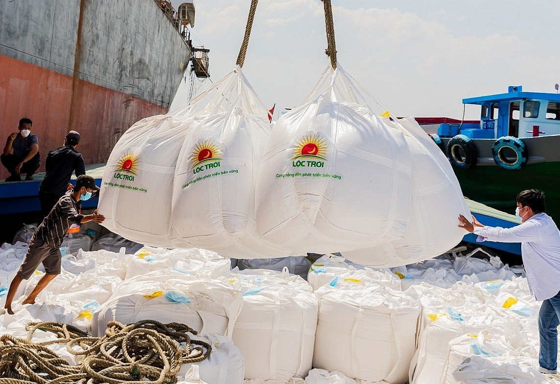 Lộc Trời đã trúng thầu 100.000 tấn gạo cung ứng cho Indonesia.