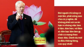 Nhớ lời căn dặn tâm huyết của Tổng Bí thư Nguyễn Phú Trọng: “Danh dự là điều thiêng liêng, cao quý nhất”