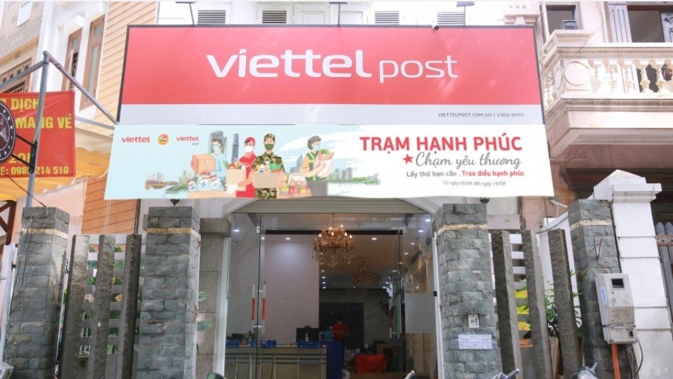 Bưu cục và điểm gửi hàng Viettel Post.