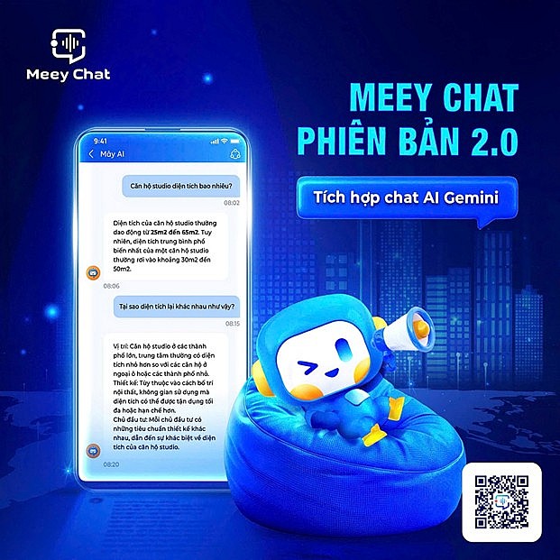 Tích hợp chat AI, gửi file siêu tốc độ