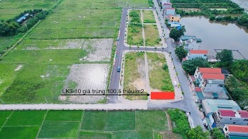 Lô đất trúng đấu giá hơn 100 triệu đồng/m2 tại Thanh Oai bị bỏ cọc