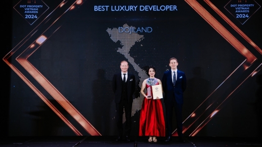 DOJILAND lập hattrick giải thưởng danh giá bậc nhất tại DOT Property Vietnam Awards 2024