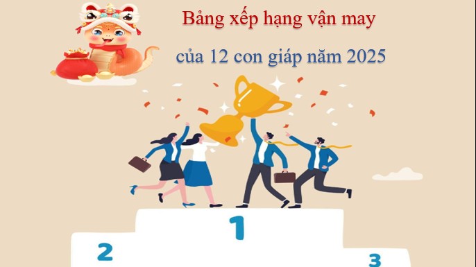 Xếp hạng 12 con giáp năm 2025: Ai xứng đáng bước lên bục vinh quang?