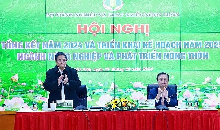 Thủ tướng Phạm Minh Chính dự Hội nghị triển khai nhiệm vụ ngành nông nghiệp.