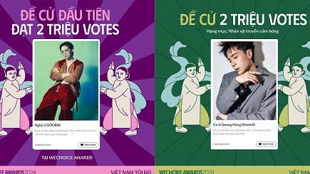 Cơn địa chấn mang tên “WeChoice Awards 2024” và  hàng loạt các con số kỷ lục chưa từng có