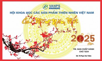 Hội Khoa học các sản phẩm thiên nhiên Việt Nam chúc mừng năm mới 2025 và đón Xuân Ất Tỵ