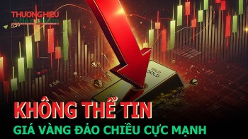 Gía vàng đảo chiều cực mạnh