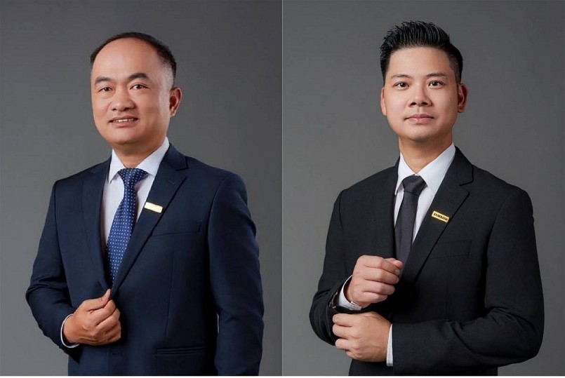 Chân dung ông Phạm Quang Dũng và ông Trần Anh Thắng.