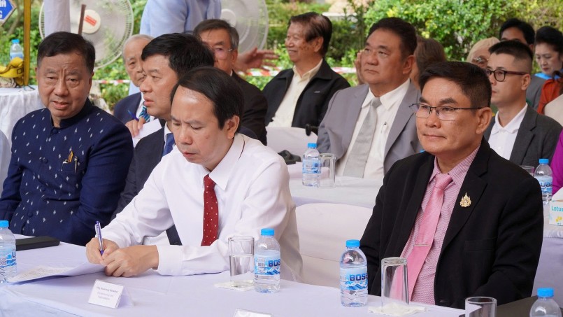 Các đại biểu và khách mời tại buổi lễ