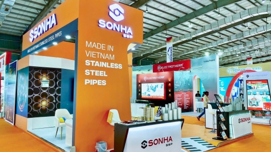 Sơn Hà SSP ghi dấu ấn thương hiệu inox Việt tại Global Stainless Steel Expo 2025