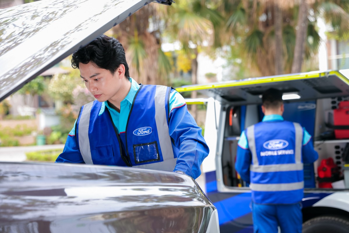 Ford Việt Nam mở rộng Dịch vụ lưu động 4 giờ hoặc miễn phí tại TP. Hồ Chí Minh