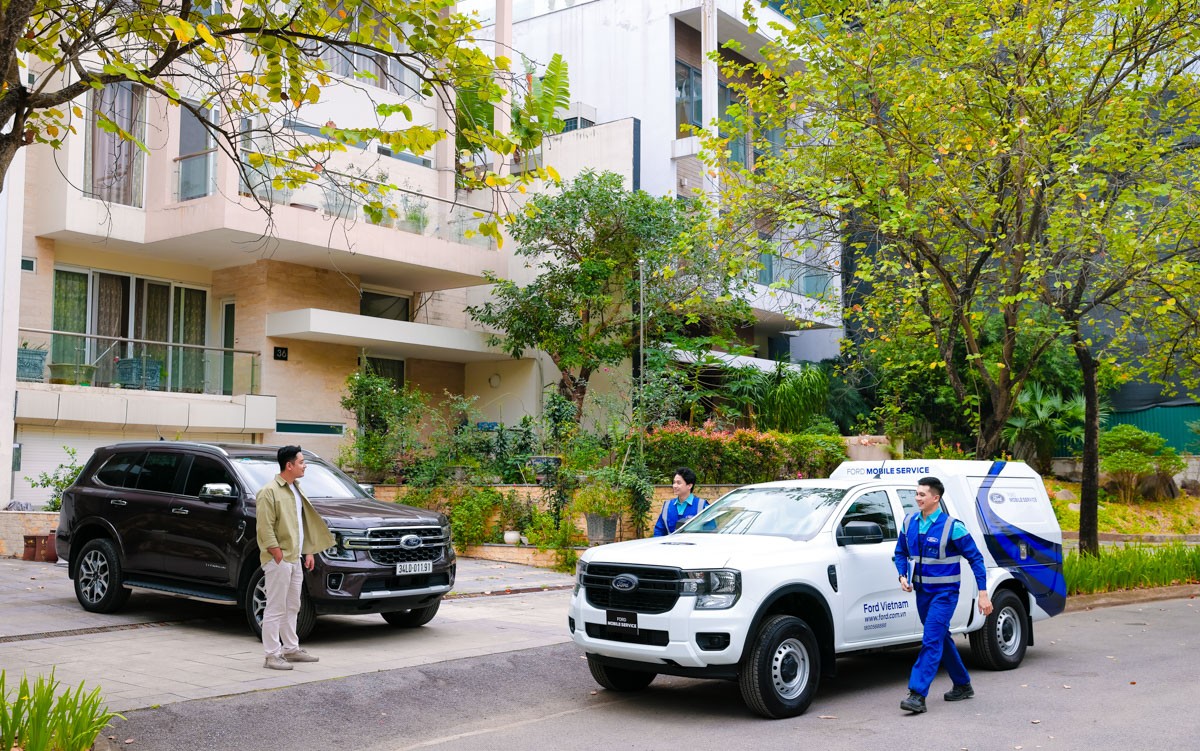 Ford Việt Nam mở rộng Dịch vụ lưu động 4 giờ hoặc miễn phí tại TP. Hồ Chí Minh